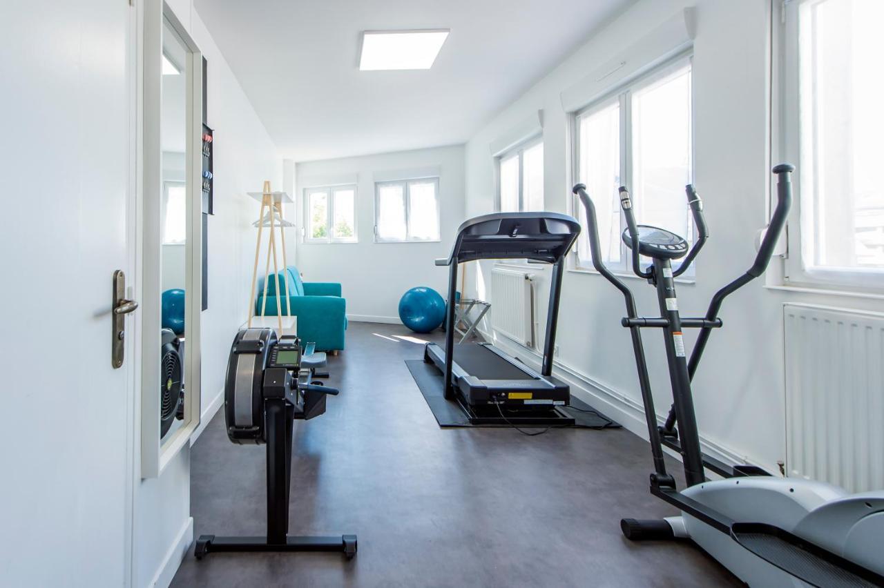 Suites Mana - Le Manaloft, Chic Et Moderne Avec Salle Privee De Fitness En Plein Centre-Ville De Ретель Екстер'єр фото